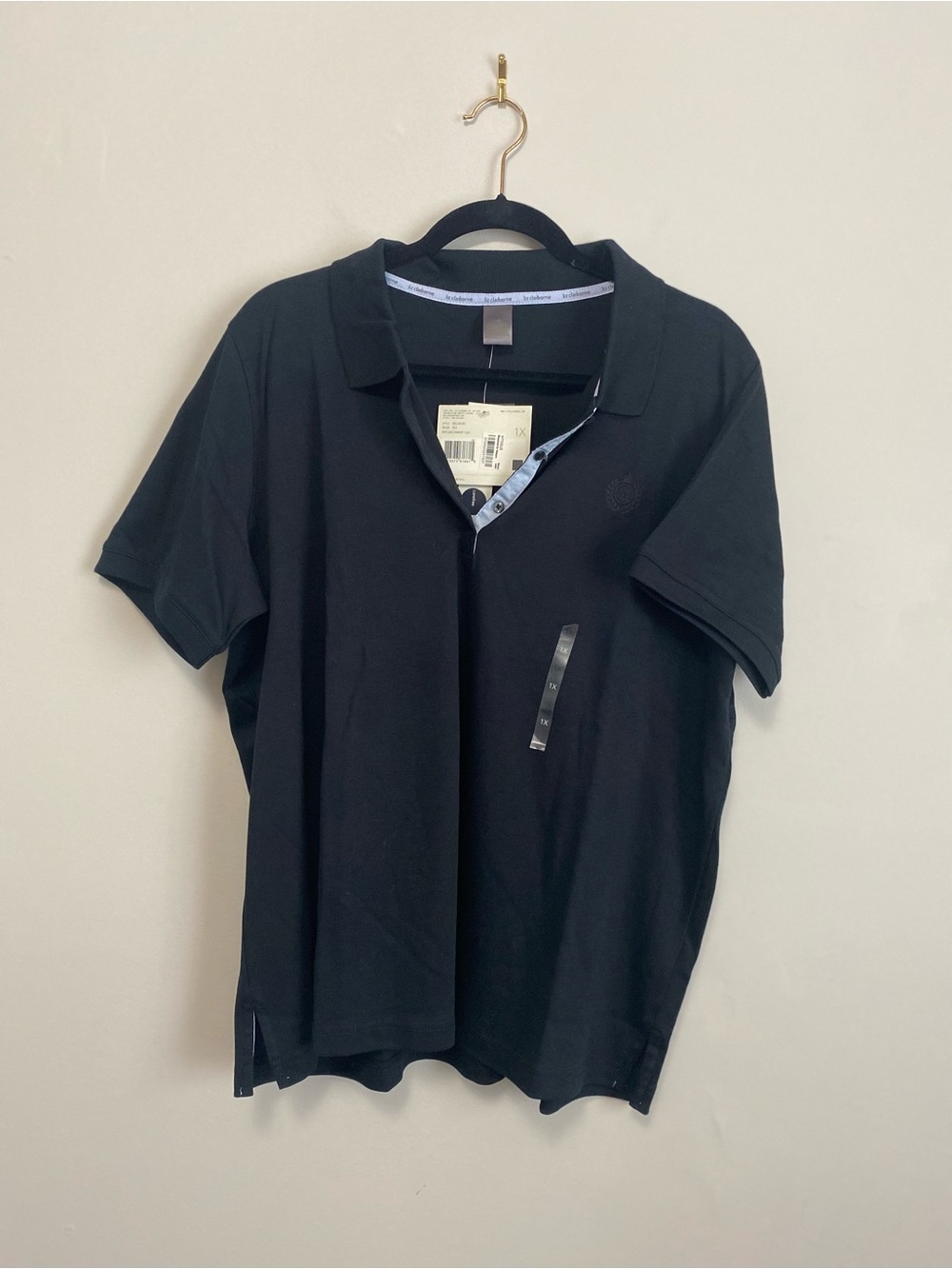 Liz Claiborne Polo Shirt 1X Classic Uniform Teacher Retro Nostalgic Preppy NWT